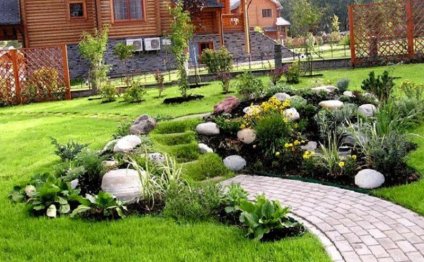 Landscape Design In The Garden